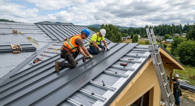 Steel Roof Installation in Larimer County, CO