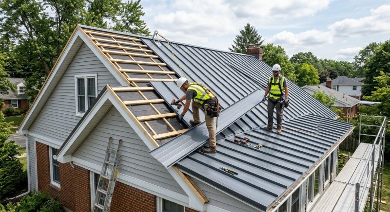 Steel Roof Installation in Larimer County, CO
