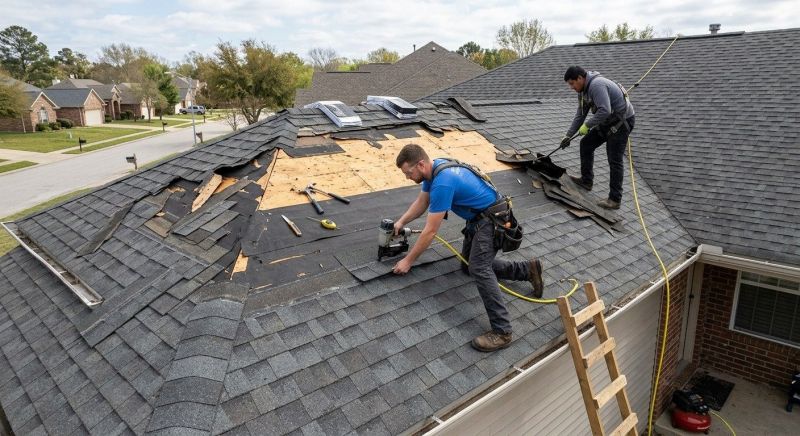 Storm Damage Roof Repair in Nunn, CO