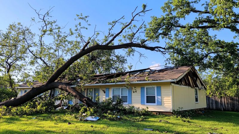 Storm Damage Roof Repair in Wellington, CO