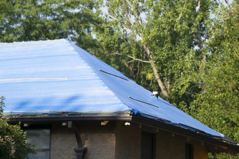 Storm Damage Roof Tarping in Larimer County, CO