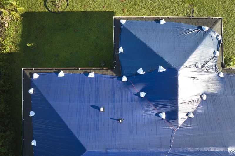 Storm Damage Roof Tarping in Larimer County, CO