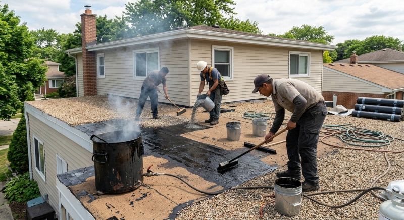 Tar And Gravel Roof Repair in Berthoud, CO