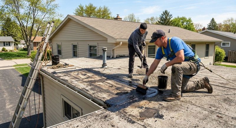 Tar And Gravel Roof Repair in Greeley, CO