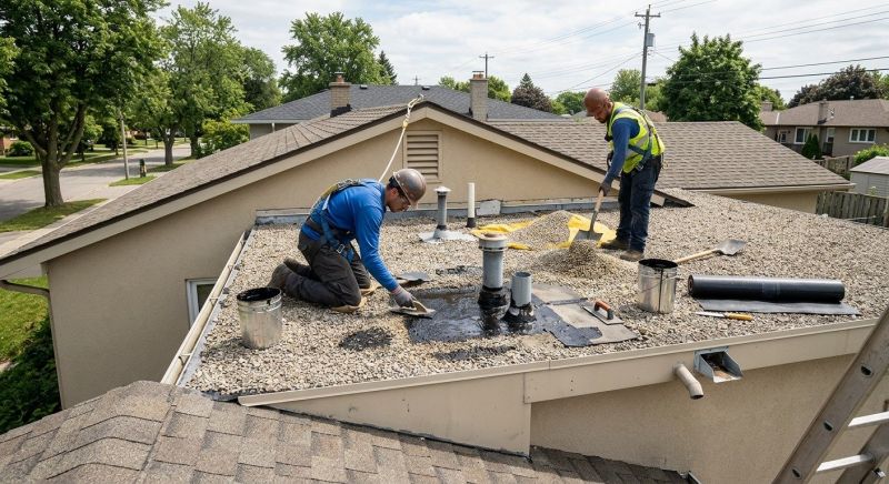 Tar And Gravel Roof Repair in Milliken, CO