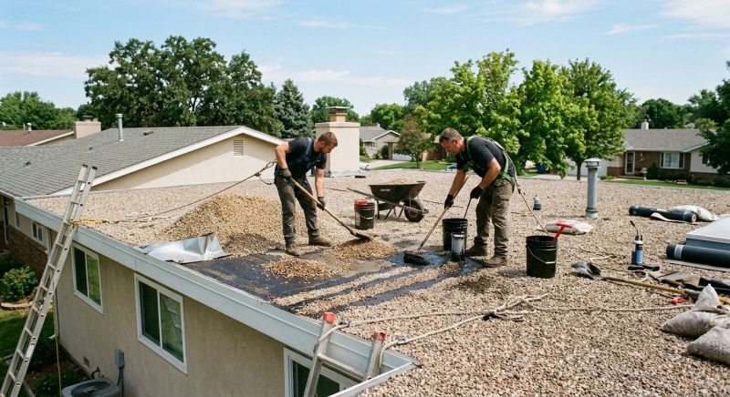 Tar And Gravel Roof Repair in Nunn, CO