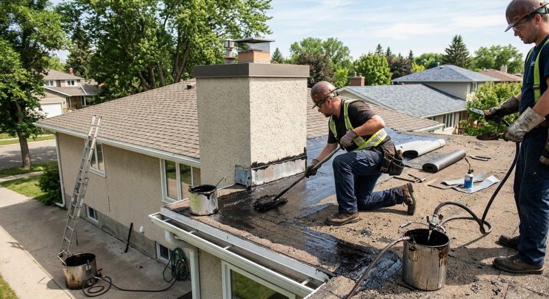 Tar And Gravel Roof Repair in Nunn, CO