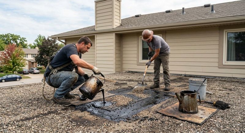 Tar And Gravel Roof Repair in Windsor, CO