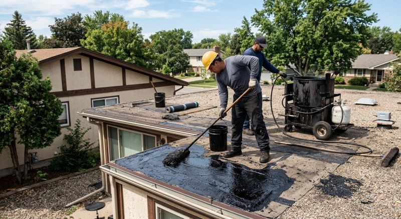 Tar Roof Repair in Evans, CO