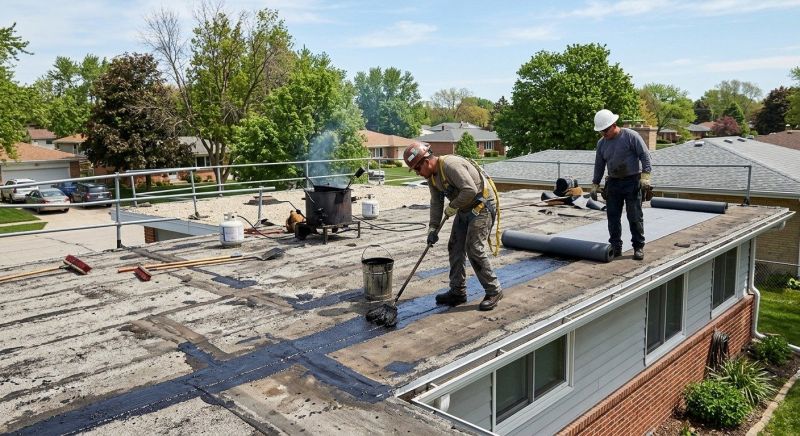 Tar Roof Repair in Johnstown, CO