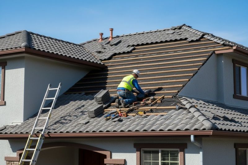 Tile Roof Repair in Nunn, CO