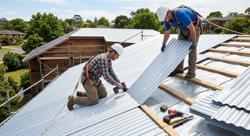 Tin Roof Installation in Berthoud, CO