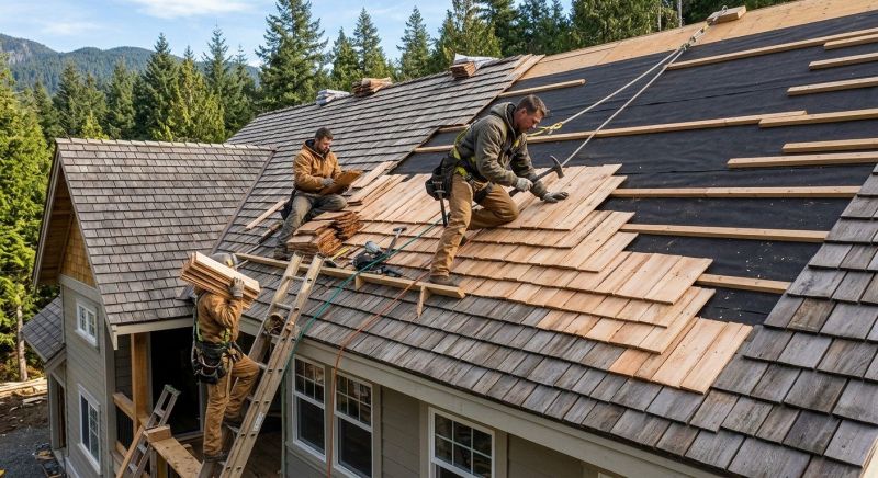 Wood Roofing Installation in Greeley, CO