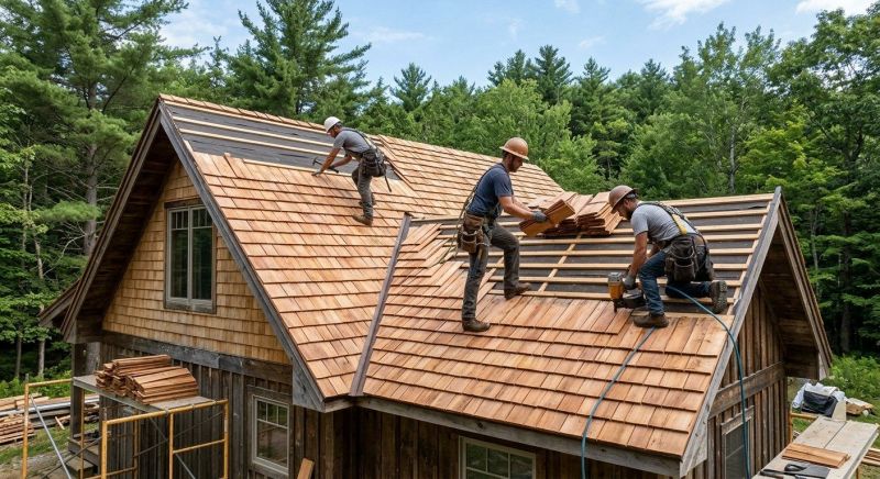 Wood Roofing Installation in Larimer County, CO