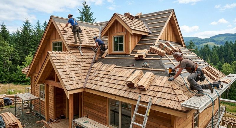 Wood Roofing Installation in Timnath, CO