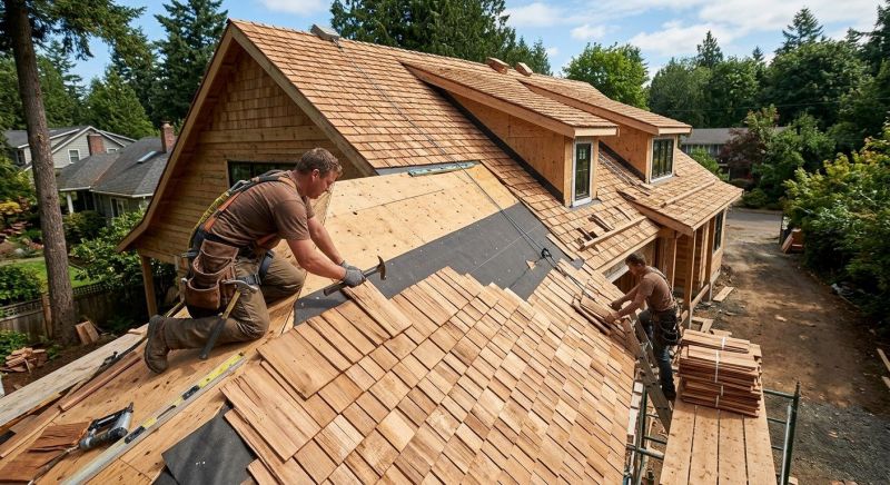 Wood Roofing Installation in Wellington, CO