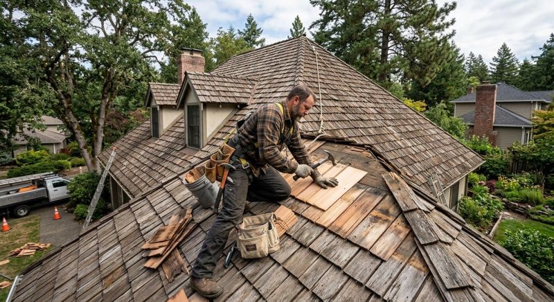 Wood Shake Roof Repair in Milliken, CO
