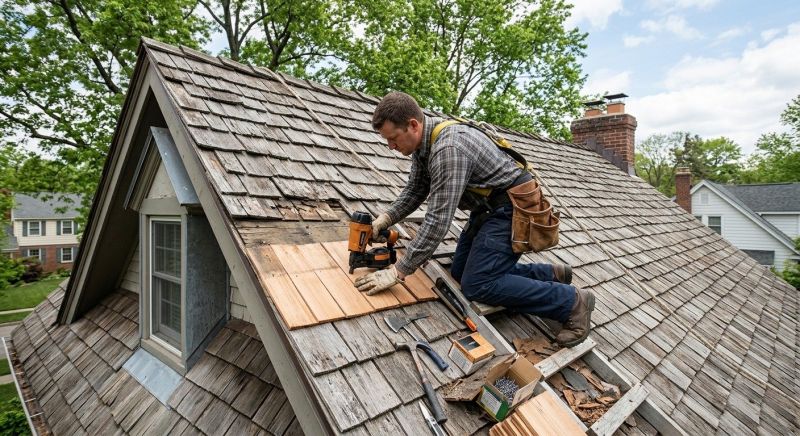 Wood Shingles Repair in Greeley, CO