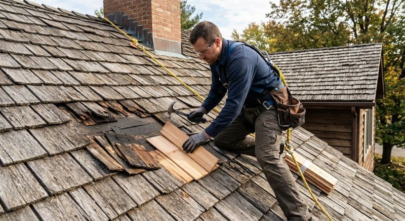 Wood Shingles Repair in Greeley, CO