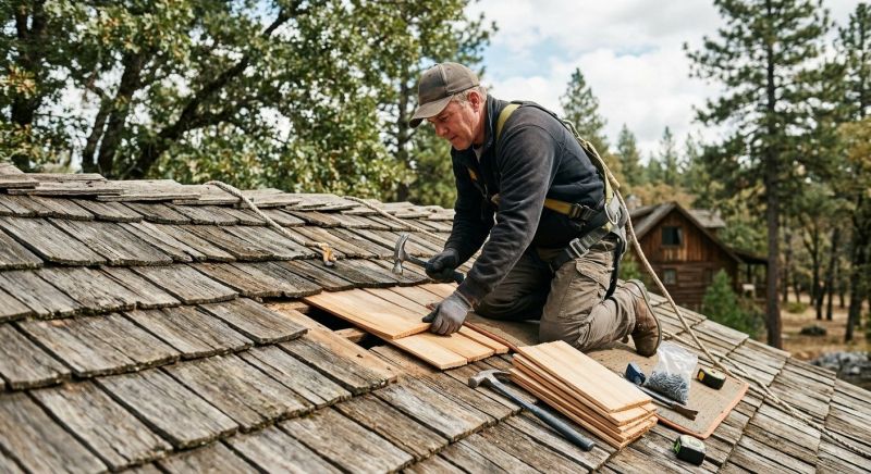 Wood Shingles Repair in Greeley, CO