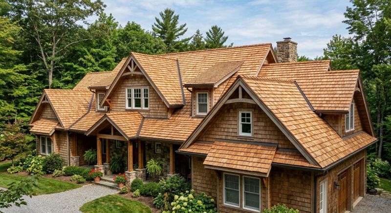 Wooden Roof Installation in Larimer County, CO
