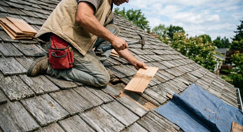 Wood Shingles Repair in Evans, CO